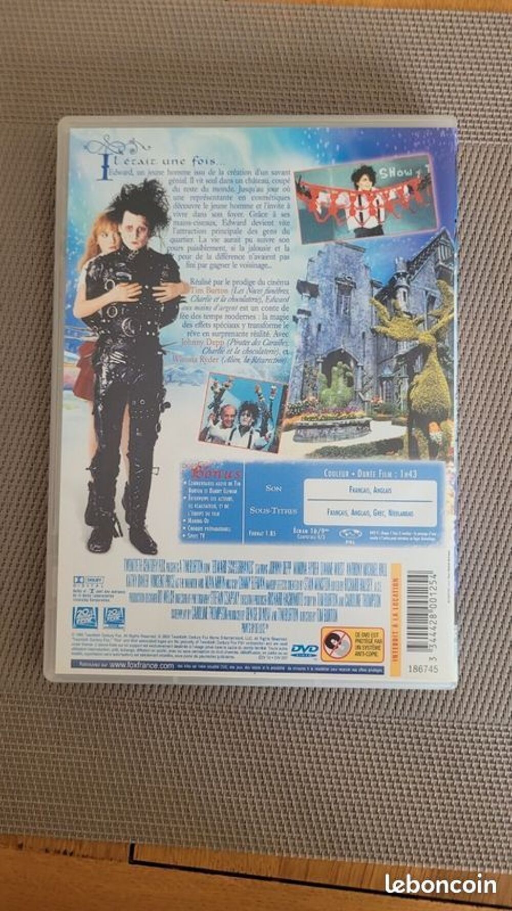 Dvd Johnny Depp DVD et blu-ray