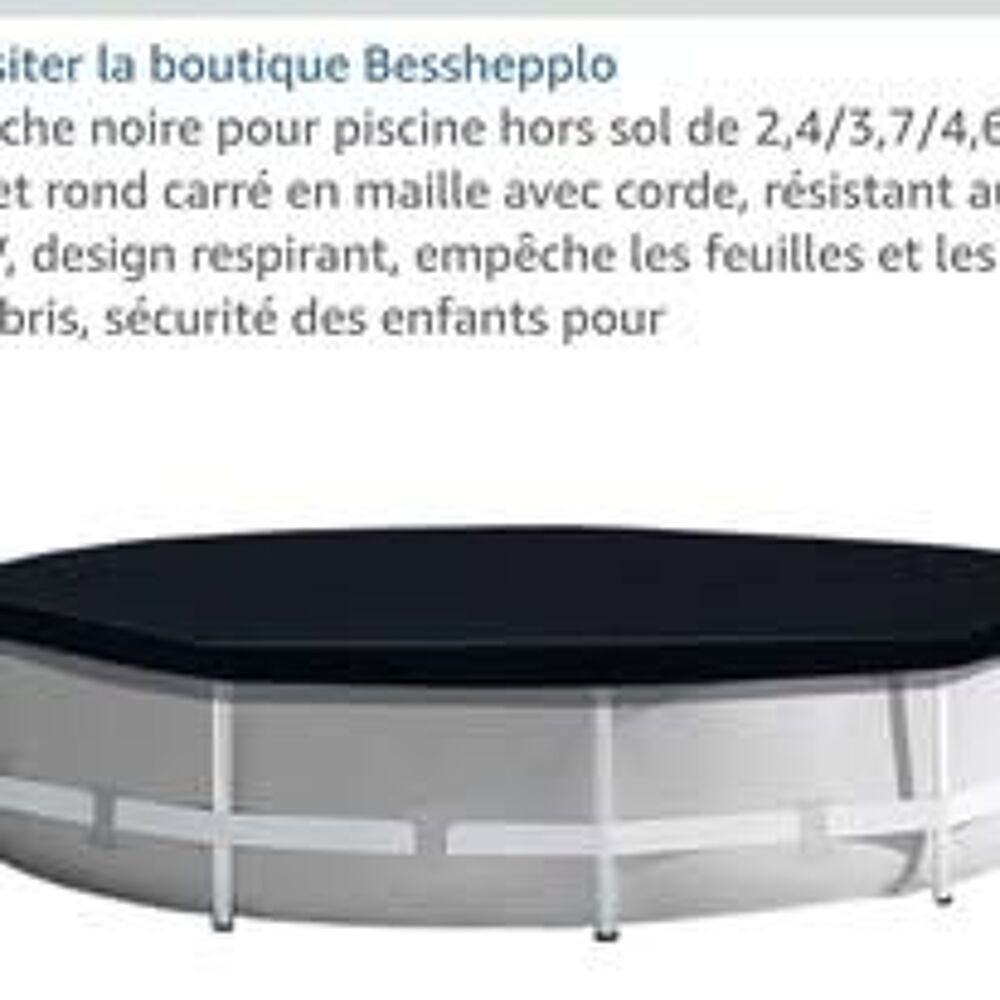 B&acirc;che noire, 2,40m neuve, Bricolage
