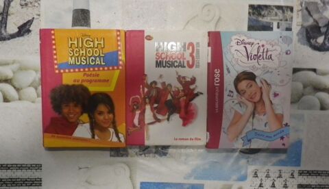 3 BIBLIOTHEQUE ROSE : HIGH SCHOOL MUSICAL et VIOLETTA 3 Bubry (56)