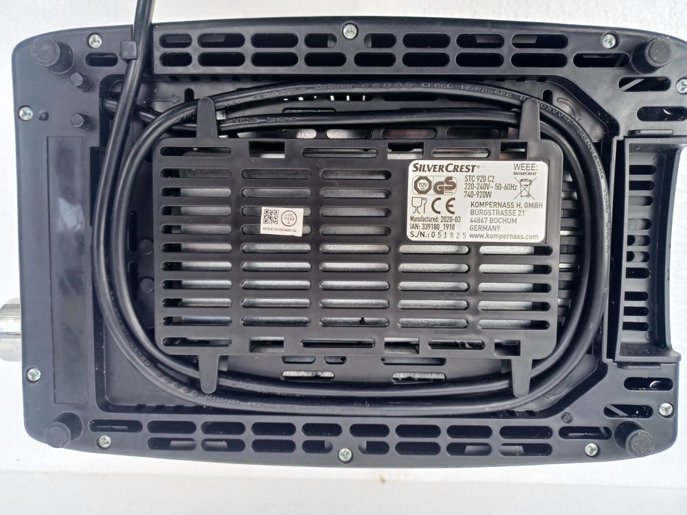 Grille pain Silvercrest 2 tranches Electrom�nager