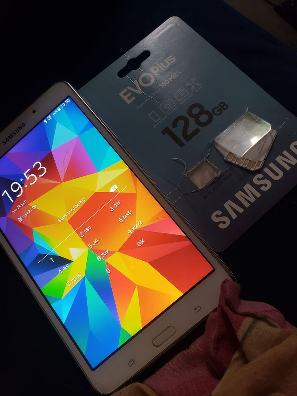 Samsung tablette &agrave; d&eacute;crypter, 25 ou 55euros Matériel informatique
