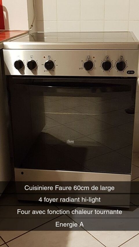 cuisiniere electrique...marque Faure 130 Saint-Quentin (02)