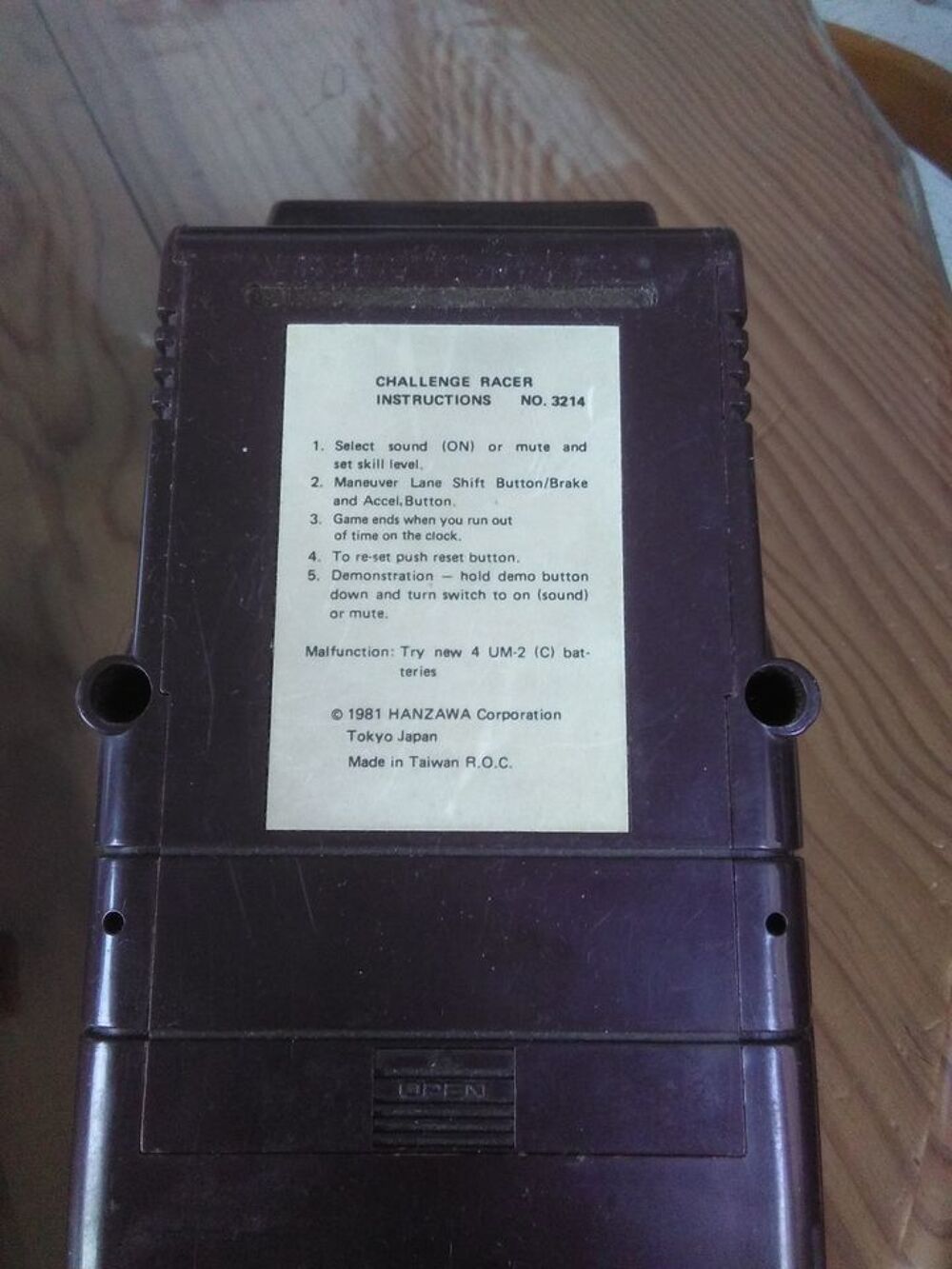 JEU ELECTRONIQUE LUDOTRONIC AUTO CHALLENGE Consoles et jeux vidéos