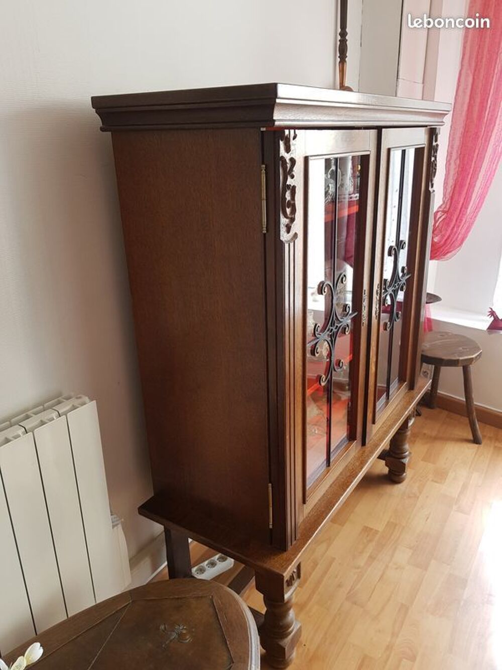 MEUBLE VITRINE BOIS RUSTIQUE OCCASION Meubles