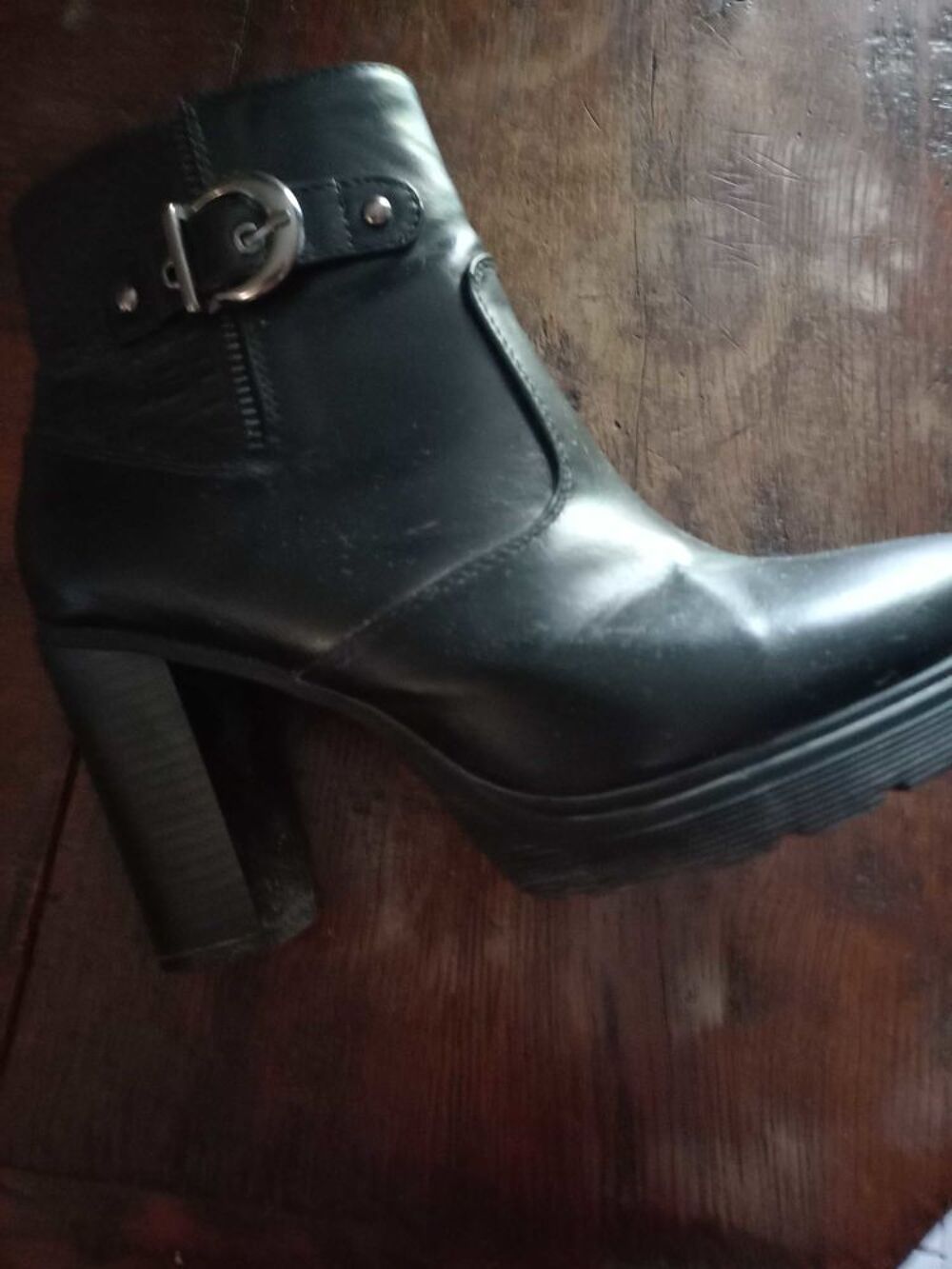 bottines cuir Chaussures