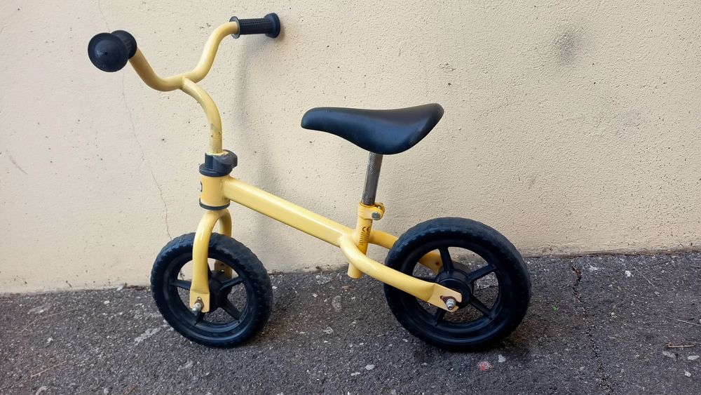 draisienne jaune Vélos