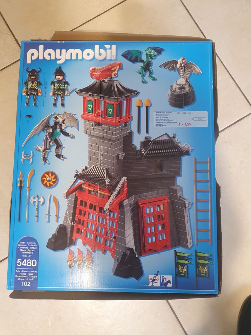 PLAYMOBIL 5480 - CITADELLE SECRETE DU DRAGON Jeux / jouets
