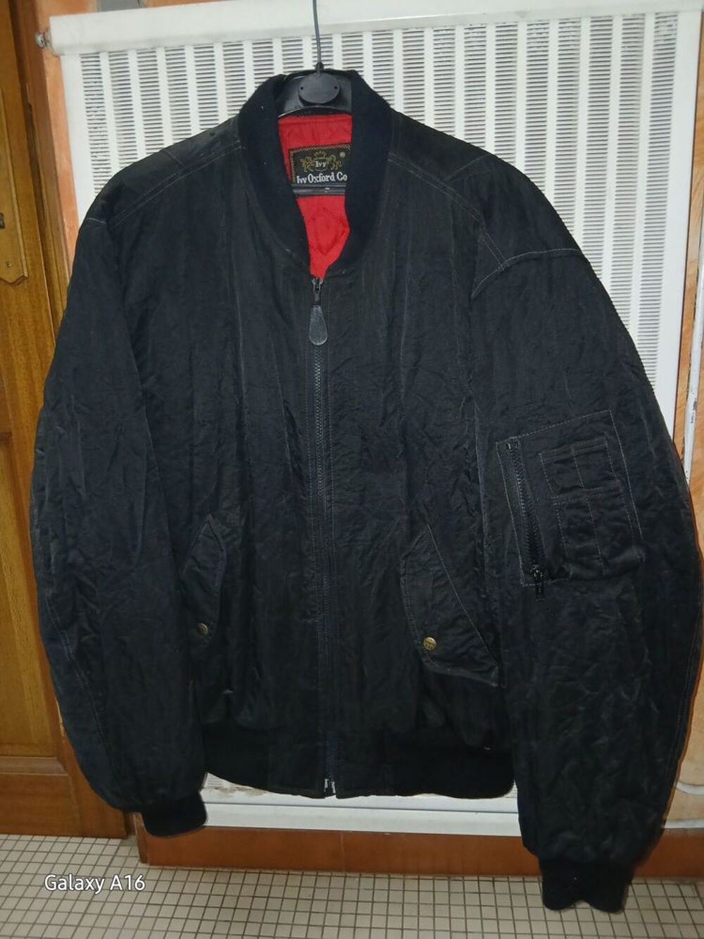 Blouson moto matelass&eacute; IVY OXFORD Vêtements