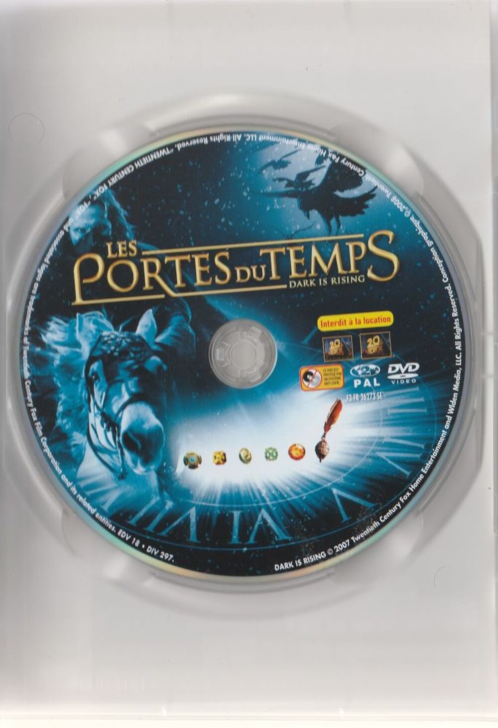 les portes du temps DVD et blu-ray
