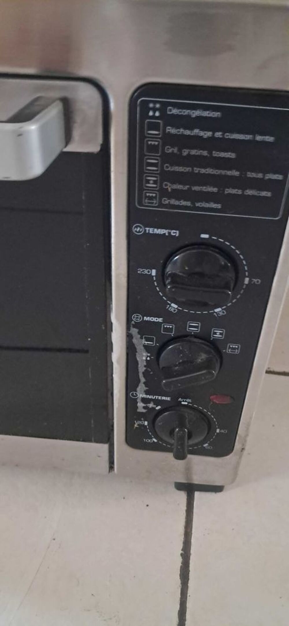 mini four marque boulanger ,mod&egrave;le EFP 381 Electroménager