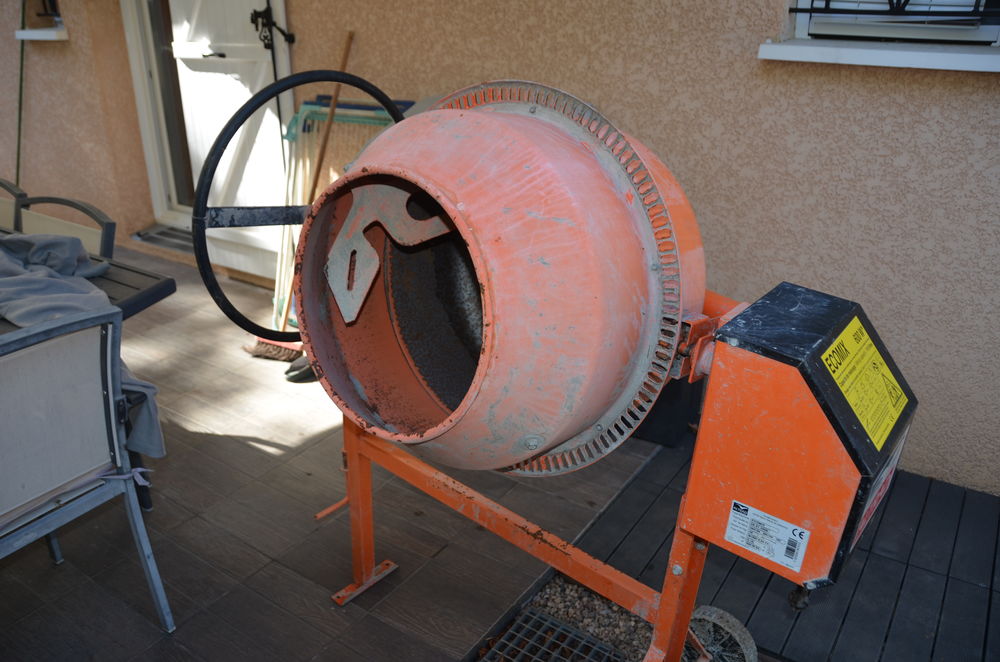 BETONNIERE ALTRAD ECOMIX 600W 130 l Bricolage