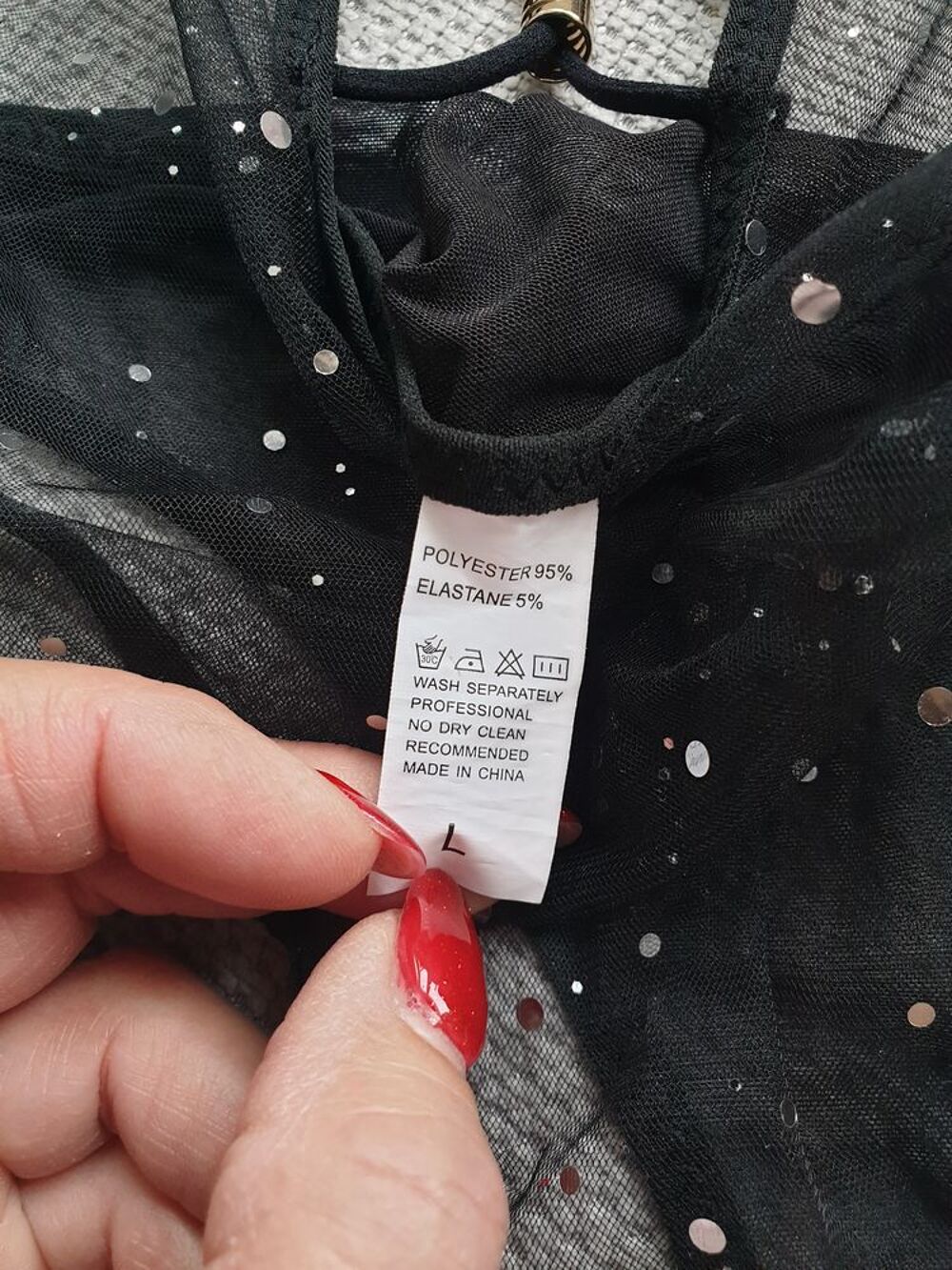 Body transparent V�tements