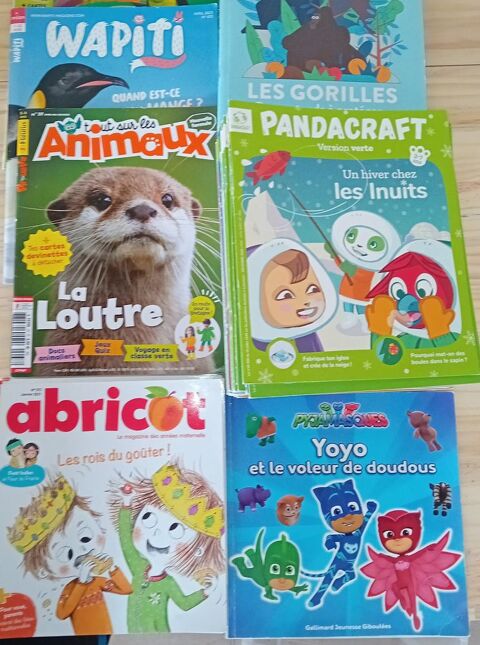 Lot de 60 Divers Magazines de 3 � 7 ans 15 Saint-Dizier (52)
