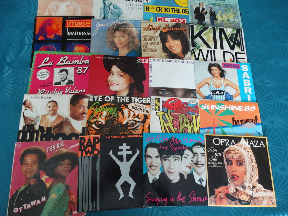 Vinyls 45 tours CD et vinyles