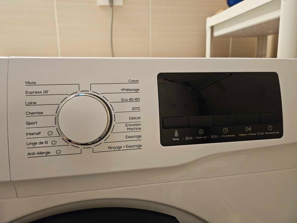 Lave linge TCL 8kg Electroménager
