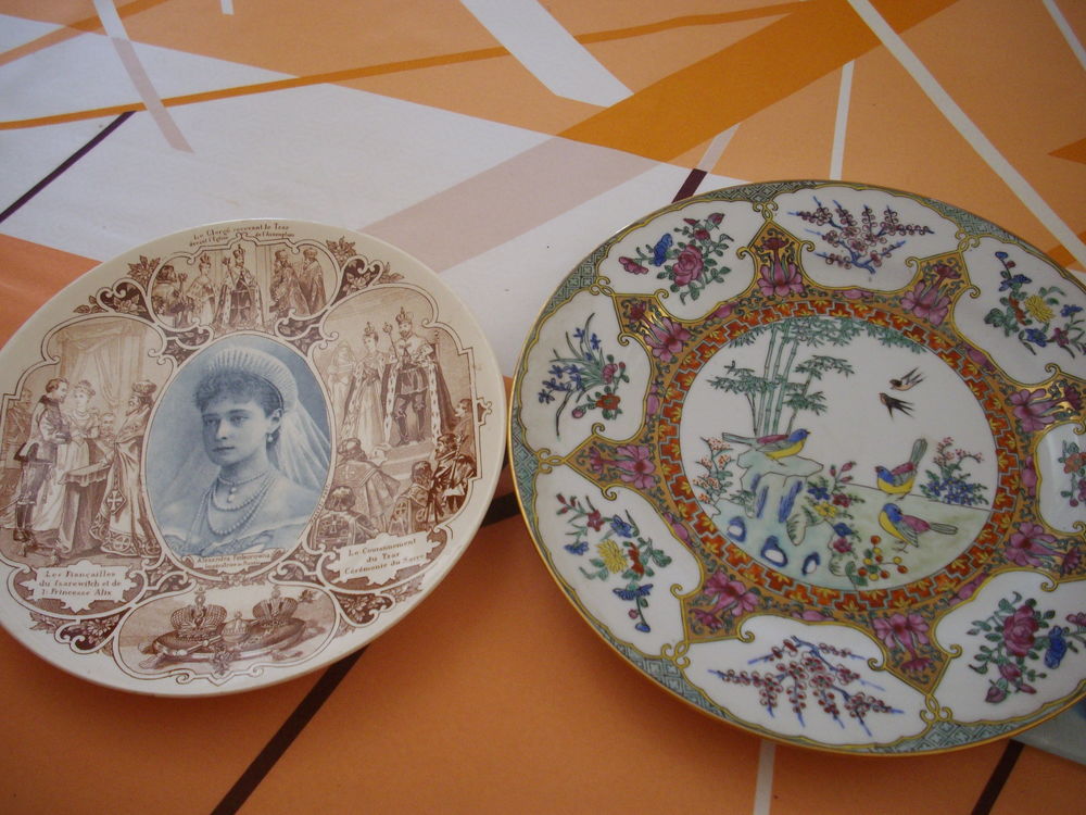 assiettes anciennes 