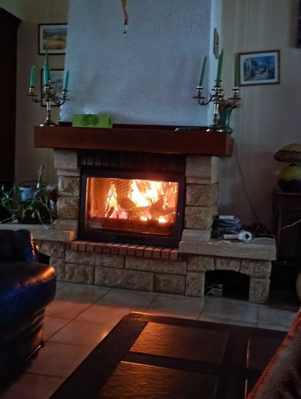 chemin&eacute;e Décoration