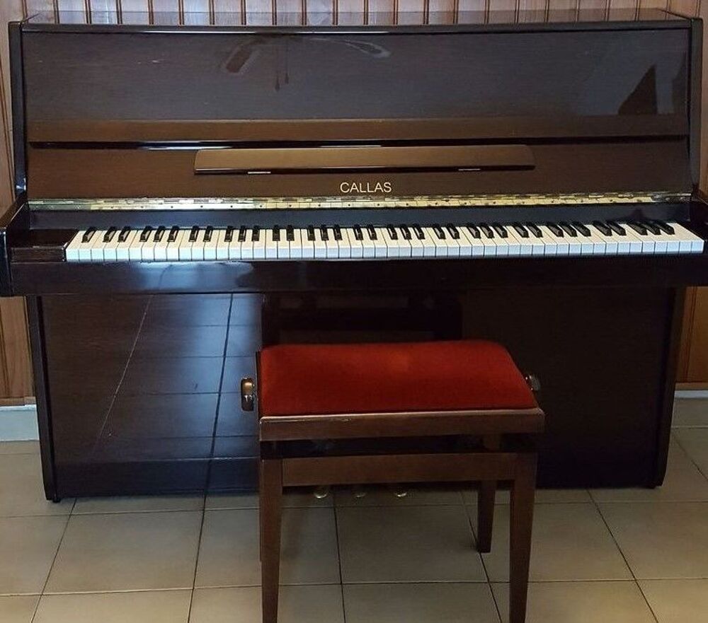 Piano droit Callas et tabouret Instruments de musique