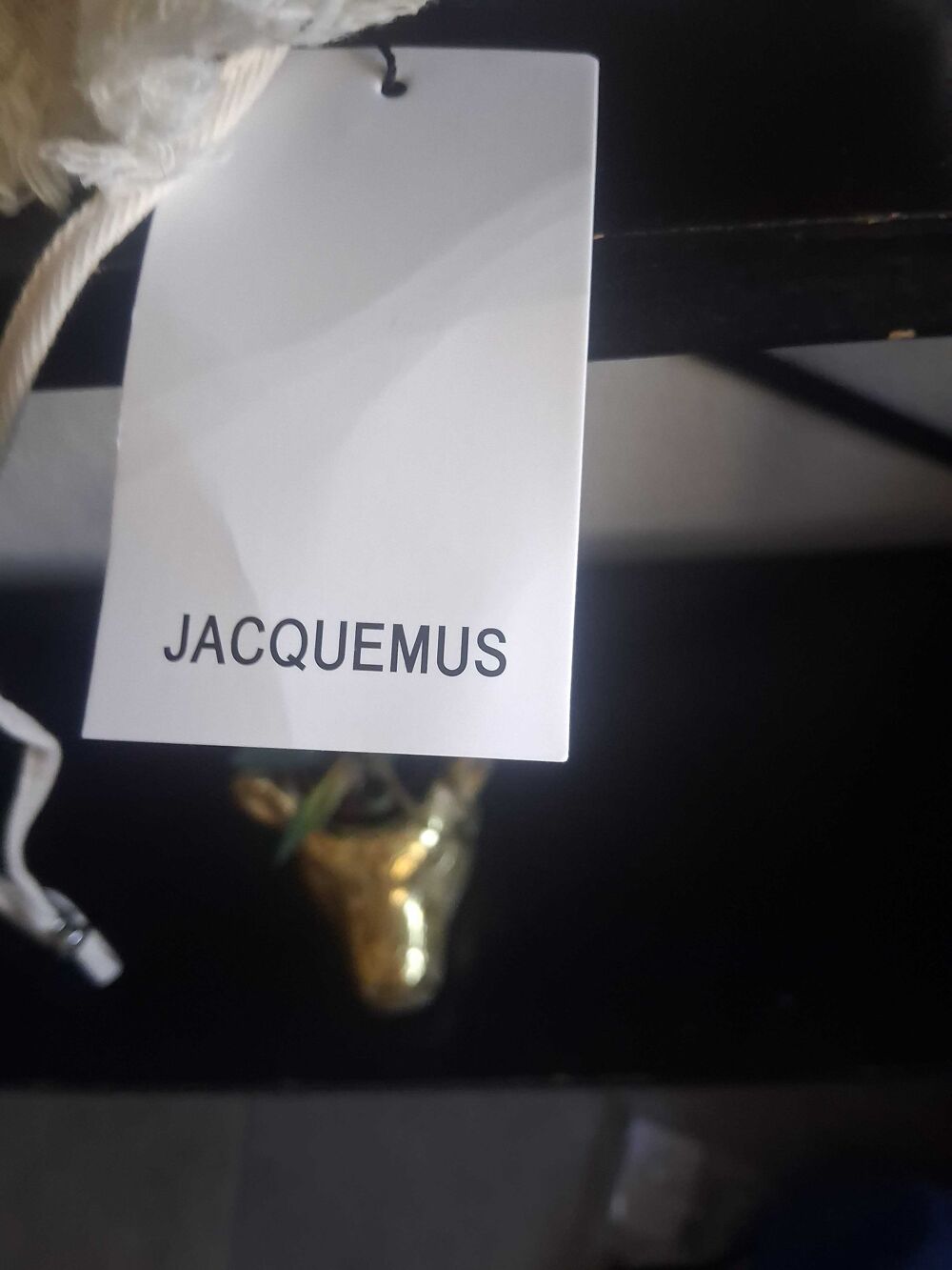 Bob jacquemus beige Maroquinerie