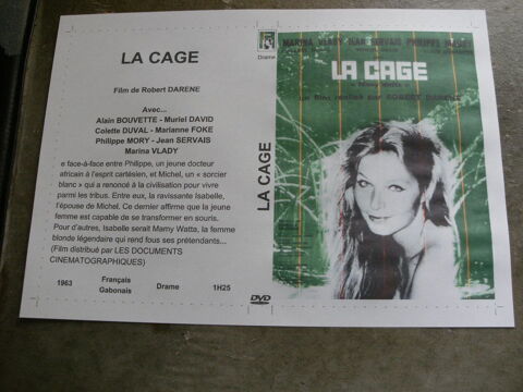 Film :   La cage   40 Saint-M�dard-en-Jalles (33)