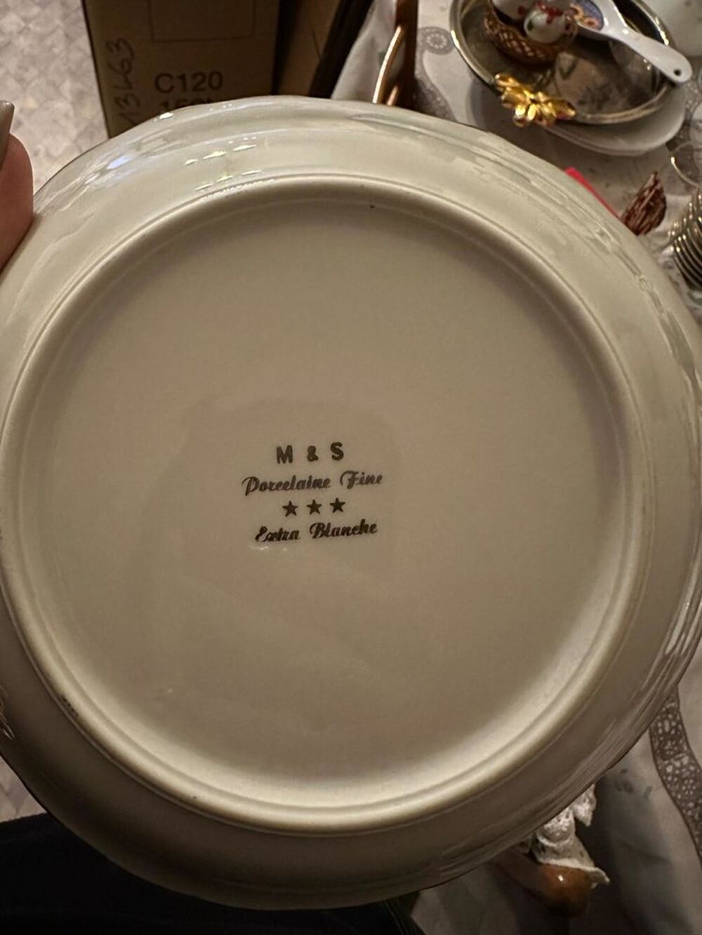 Lot vaisselles porcelaine m&amp;s Décoration