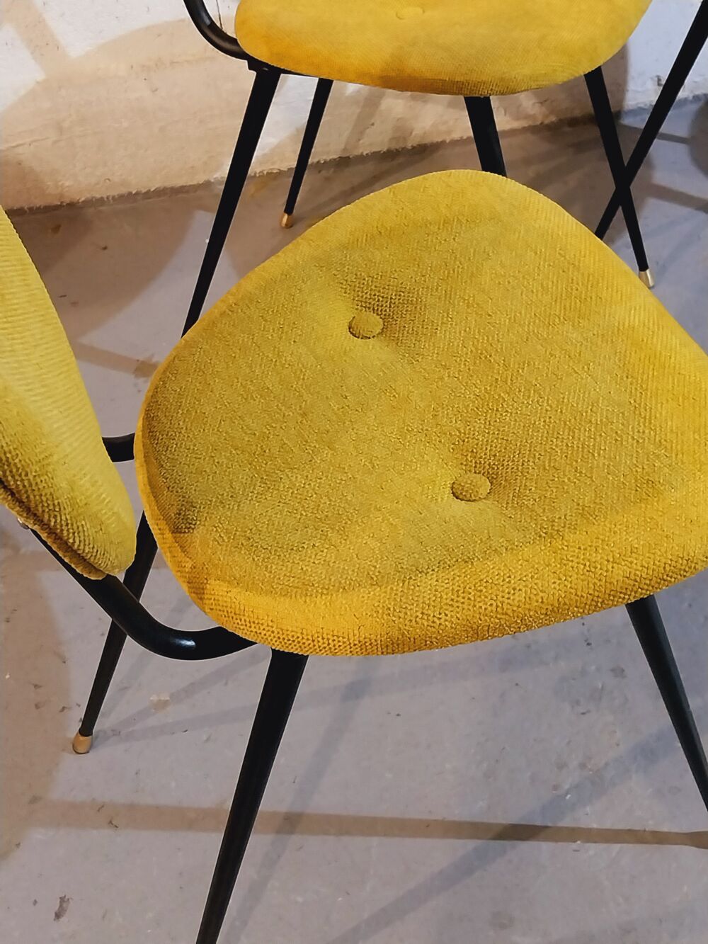
Belle s&eacute;rie de six chaises 1950 Meubles