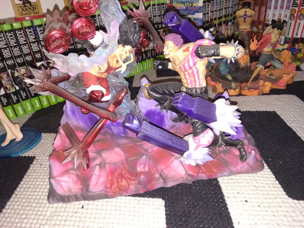 Figurine luffy vs katakuri one piece 