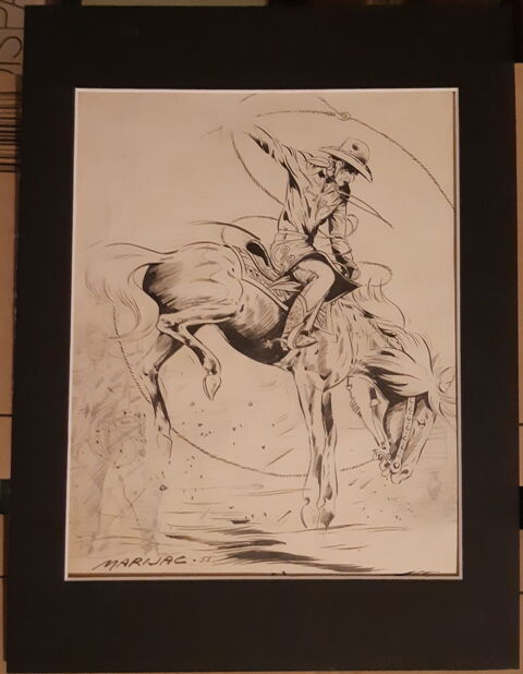 MARIJAC - dessin original pour  Jim Boom  200 Asnières-sur-Seine (92)