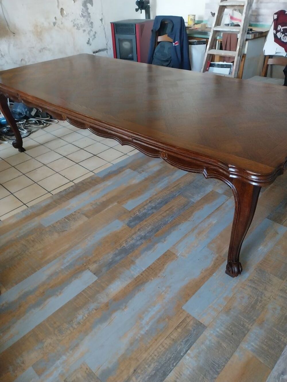 Grande table d'ebeniste Meubles