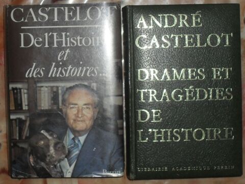 2 livres d'Histoire d'Andr� Castelo en tr�s bon �tat. 15 Montreuil (93)