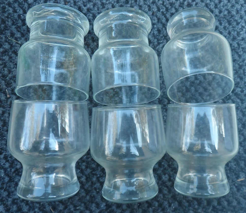 6 verres Hauteur 9 cm diam&egrave;tre de la bouche 7 cm Cuisine