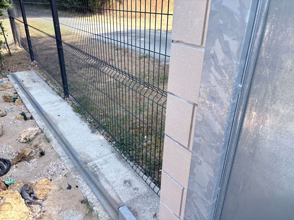 PORTAIL COULISSANT METAL RECENT Jardin