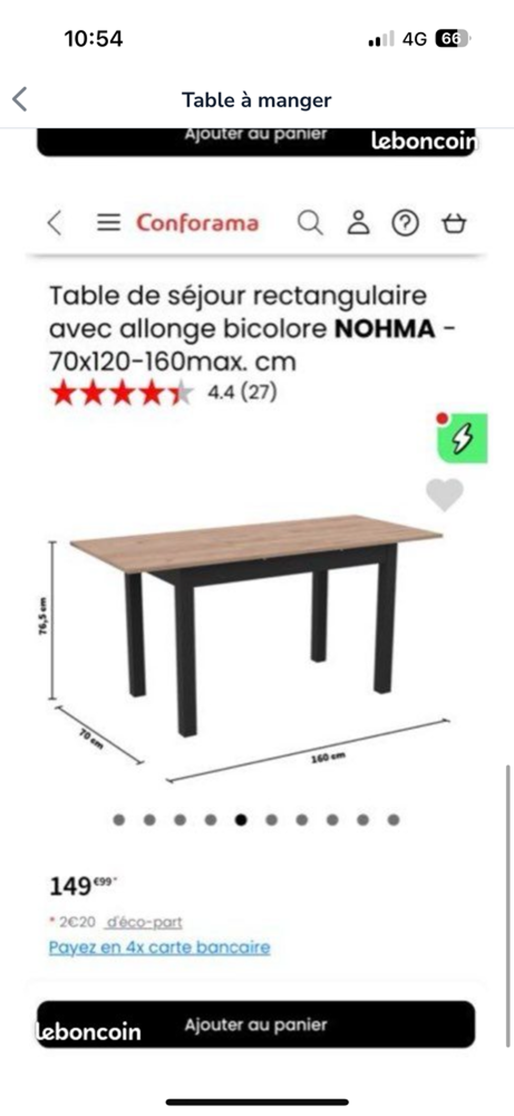 Table avec rallonge Meubles
