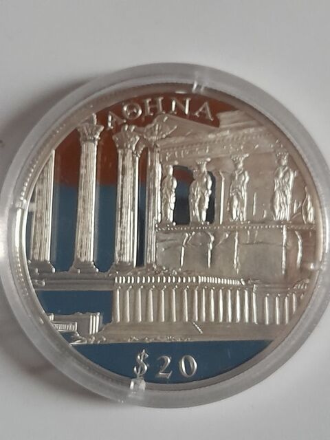 piece 20 dollars argent collection 40 Bourgneuf-en-Retz (44)