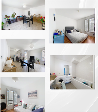  Appartement � vendre 3 pi�ces 59 m�