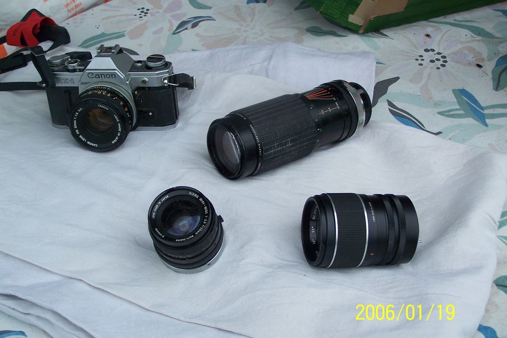 APPAREIL PHOTO CANON AE-1 Photos/Video/TV