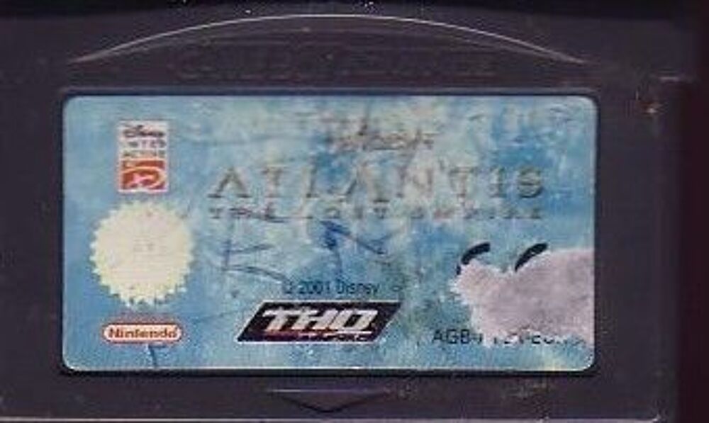 Cartouche Game boy advance Atlantis Consoles et jeux vidéos