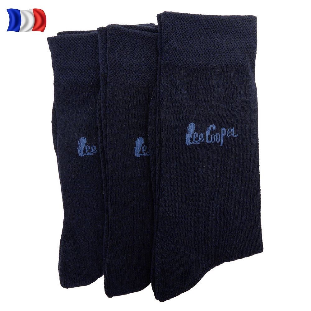 Chaussette LEE COOPER x3 taille 43-46 Bleue Vêtements
