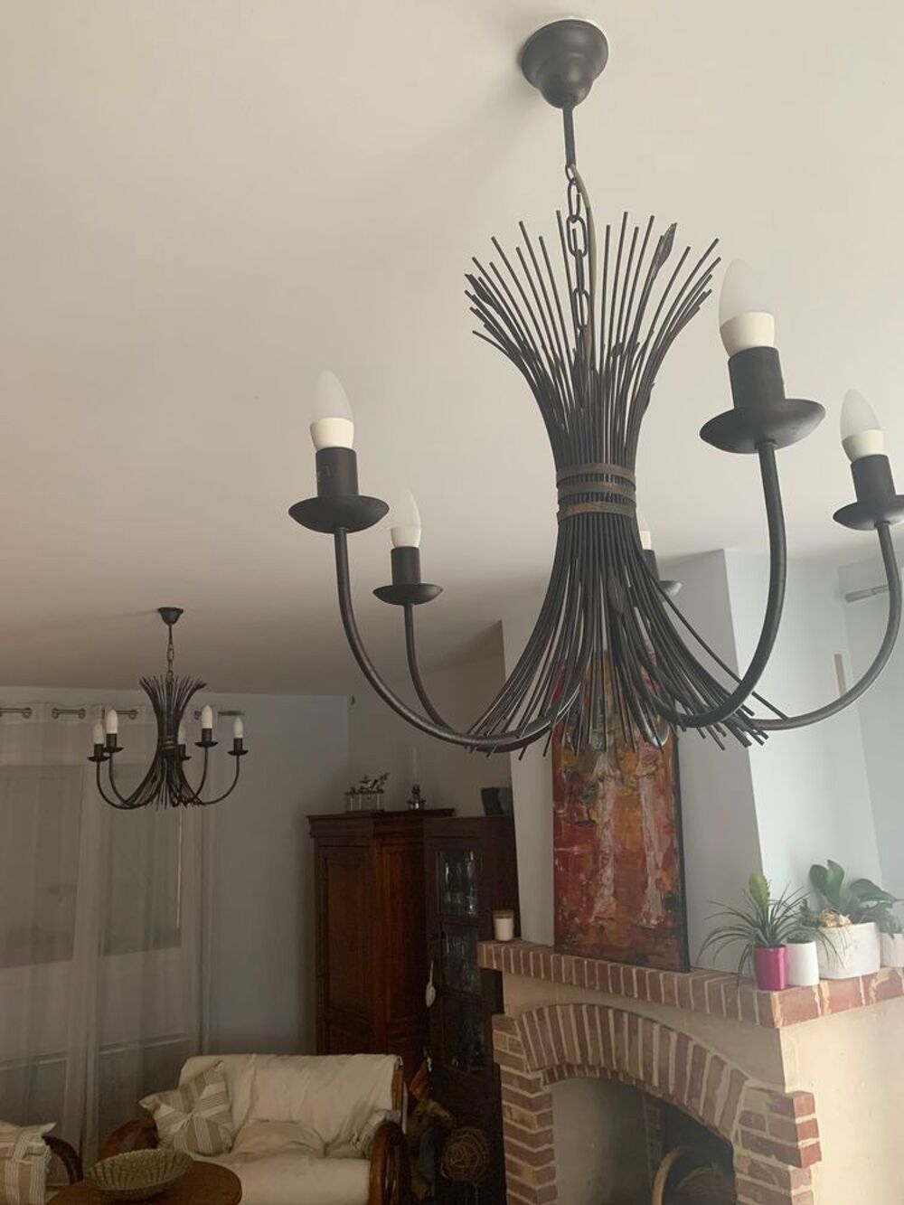 Lot de 2 lustres Décoration