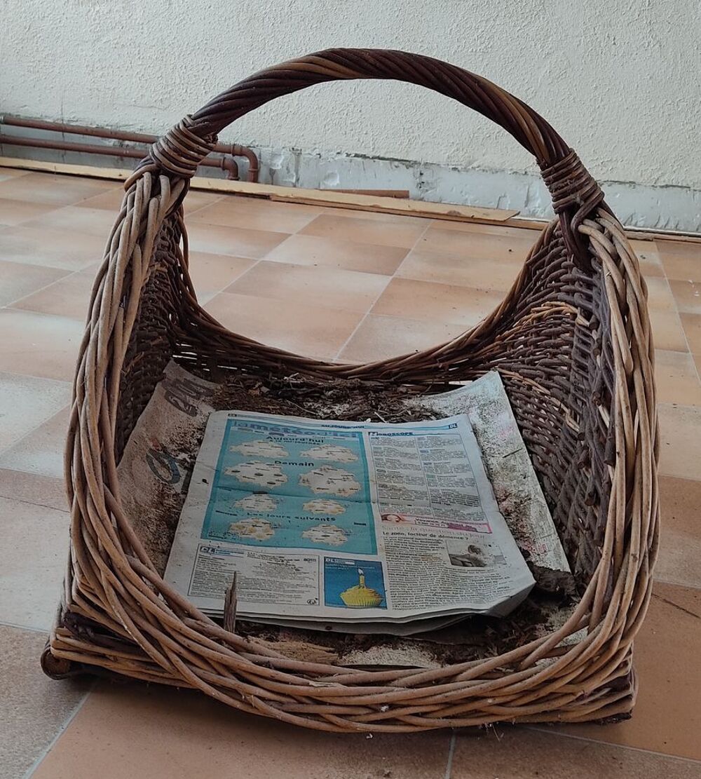 Panier en osier Décoration