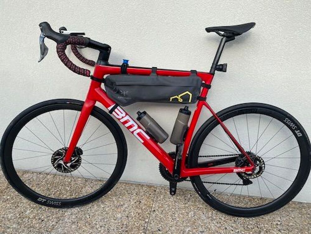 BMC Team Machine SLR 01 DI2 red Disc de 2018 Vélos
