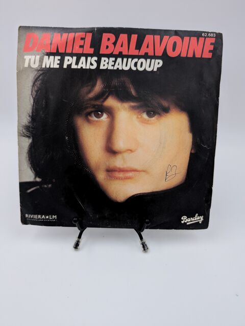 Vinyle 45 tours Daniel Balavoine : Tu me Plais Beaucoup  2 Vulbens (74)