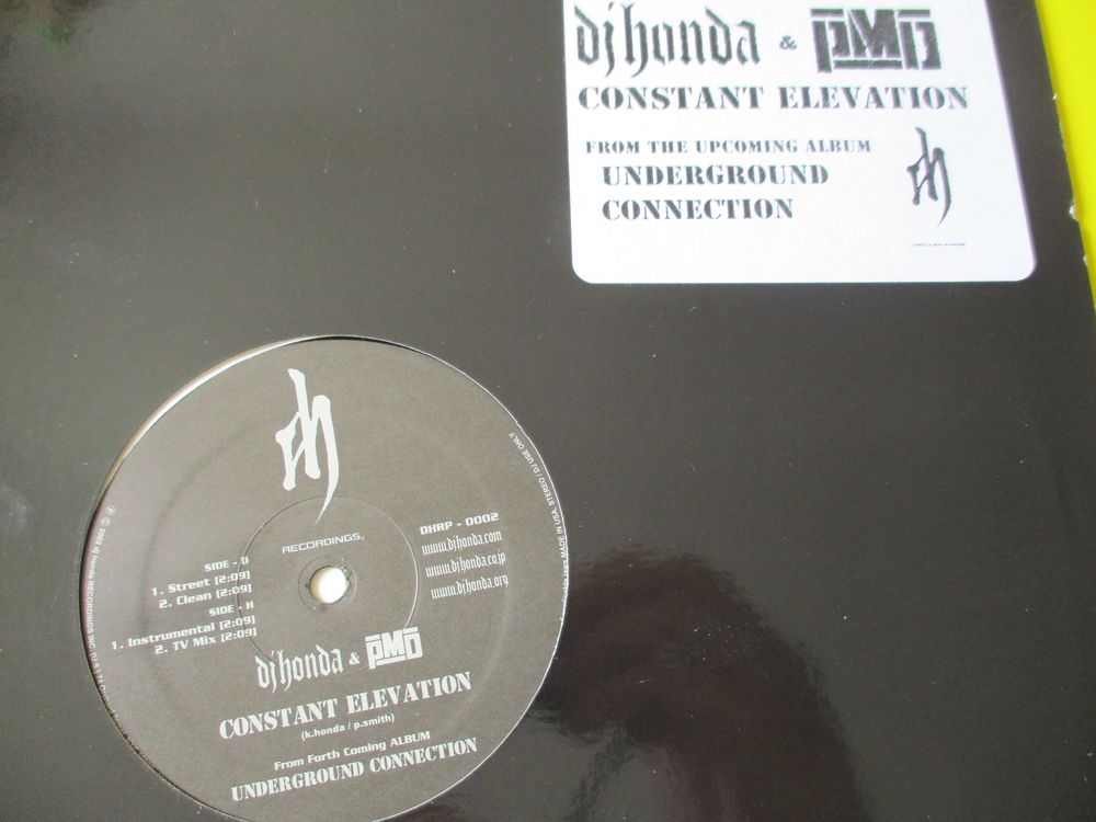 PMD DJ HONDA MAXI 45 TOURS US HIP HOP CD et vinyles