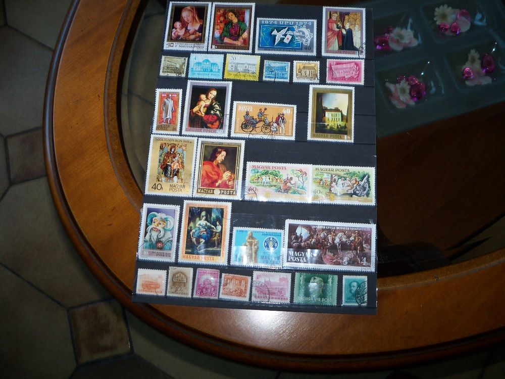 Timbres Hongrie 