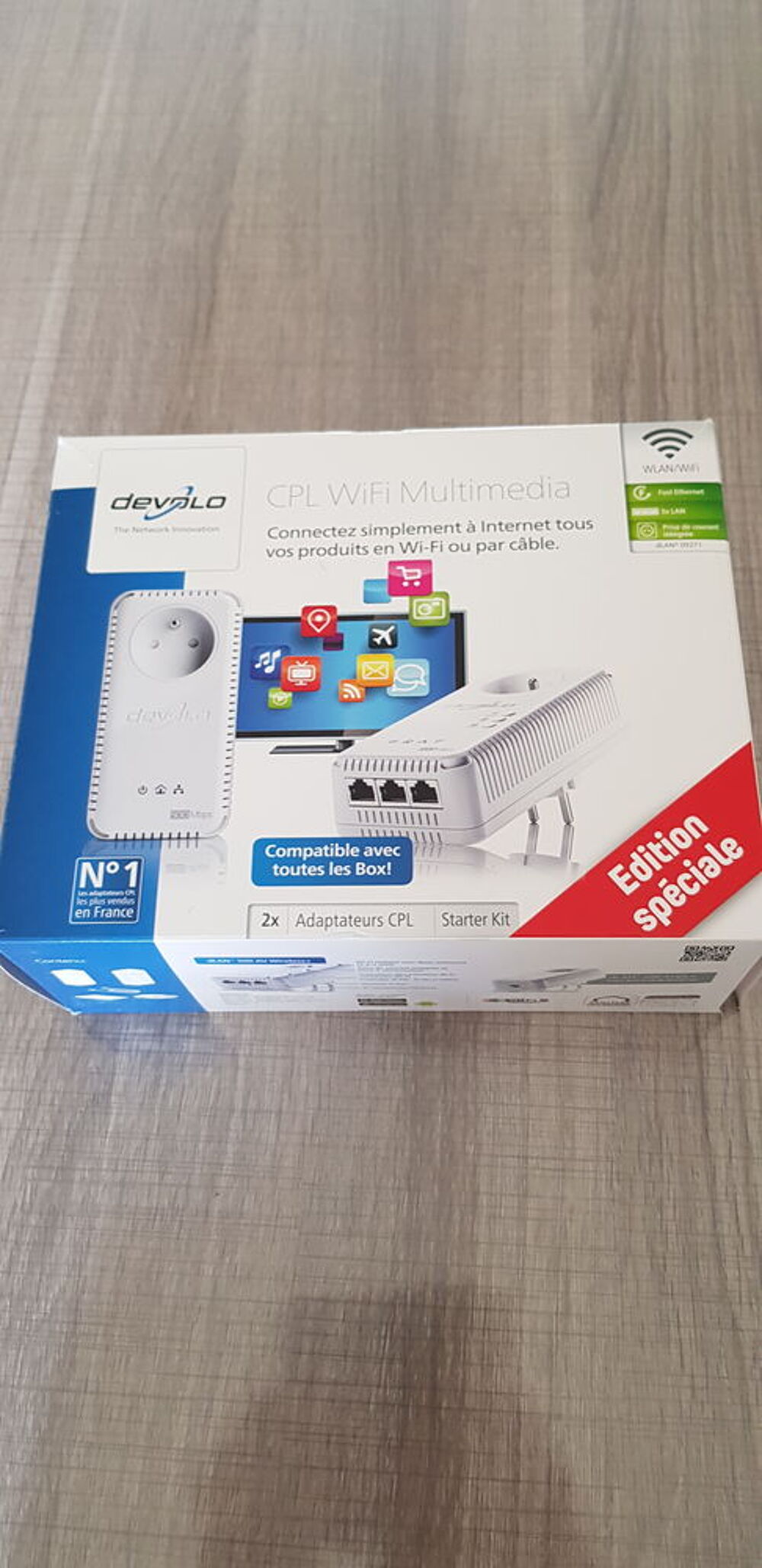 CPL Wifi multim&eacute;dia 500 Mbps DEVOLO Matériel informatique