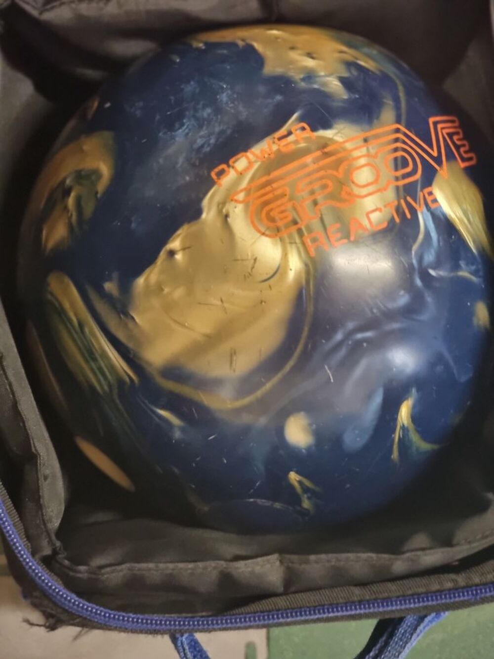 Boules de bowling + sac 3 boules Sports