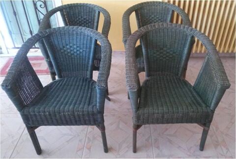 FAUTEUILS en ROTIN 35 Oms (66)