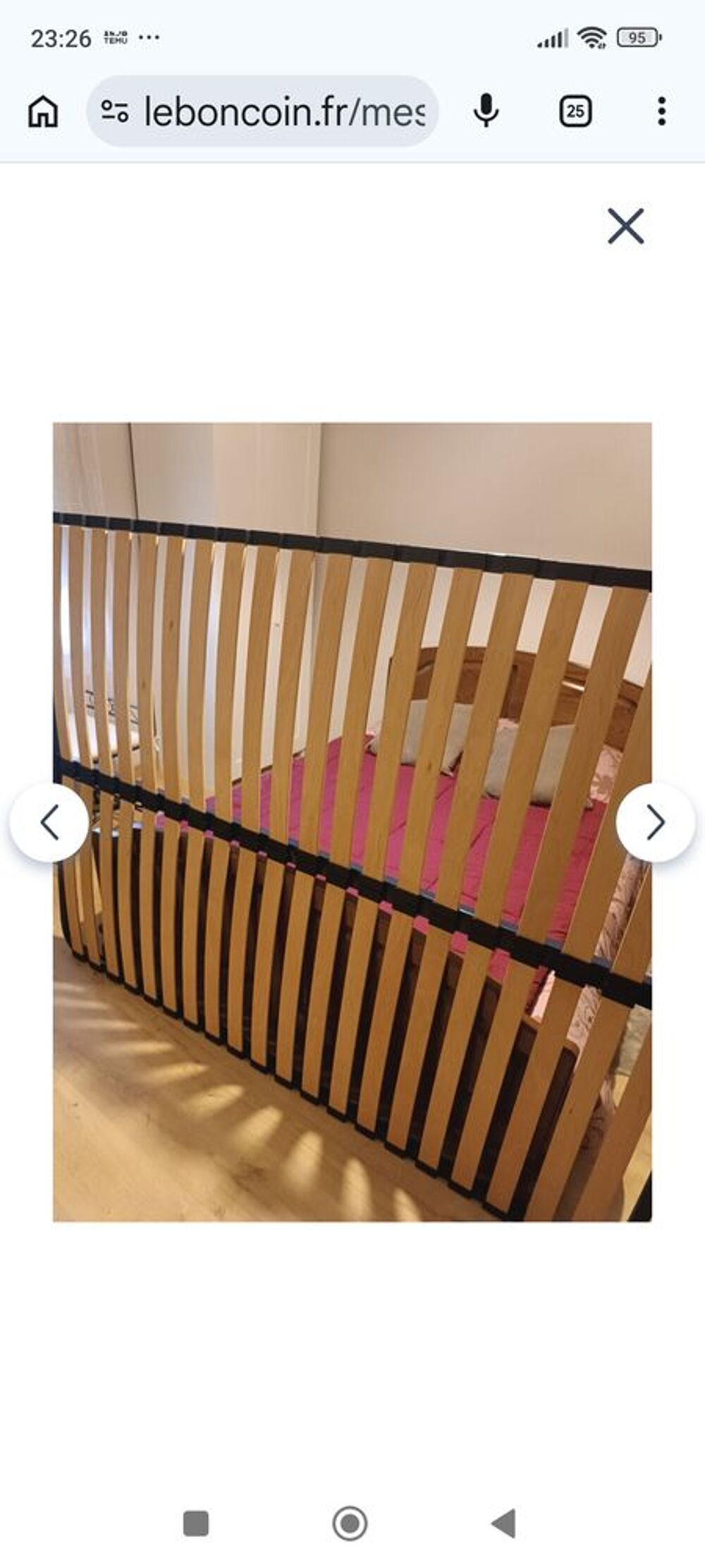 Sommier 140x190 Meubles
