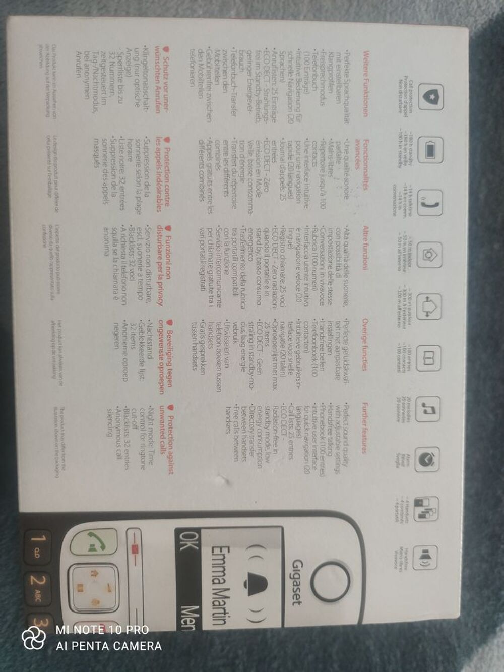 t&eacute;l&eacute;phone fixe neuf jamais ouvert Téléphones et tablettes