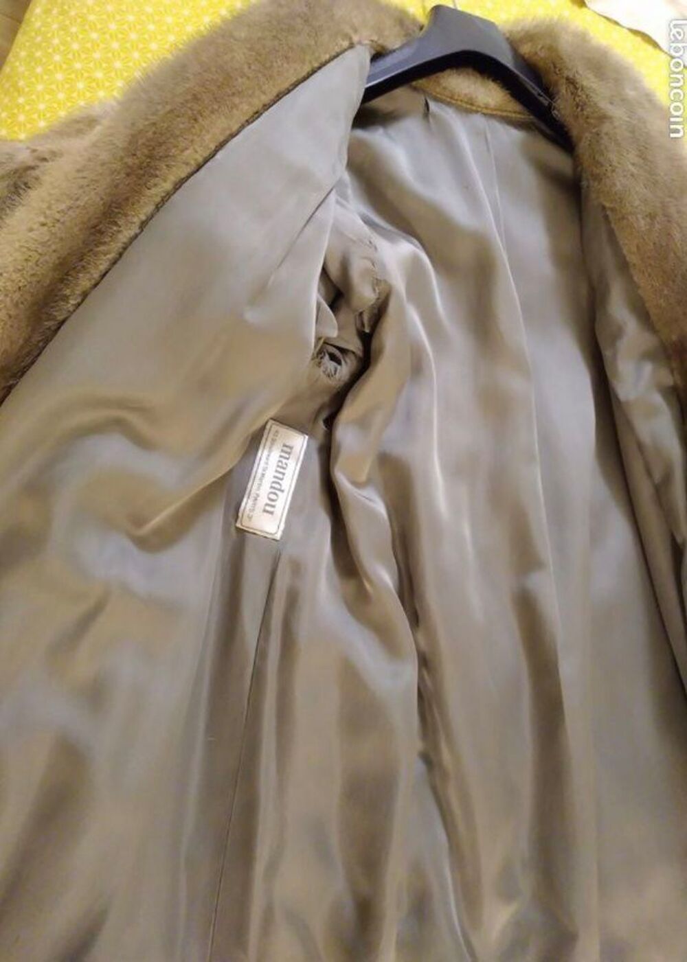 Manteau de vison Vêtements